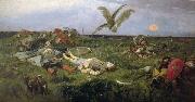 The field of Igor Svyatoslavich battle with the Polovtsy,